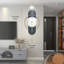 Demet Modern Wood Wall ClocksMetal Silent Decoration for Kitchen Bedroom-92191328