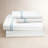 Ravana 300 Thread Count Cotton Blend Percale Flat Sheet-44672918-44672923