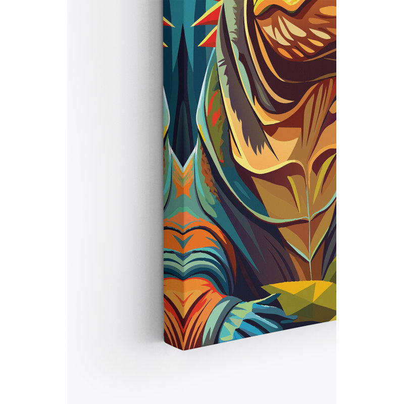 Peinture décorative sur toile