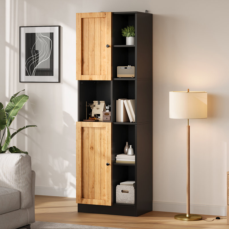170cm Kitchen Pantry, Natural