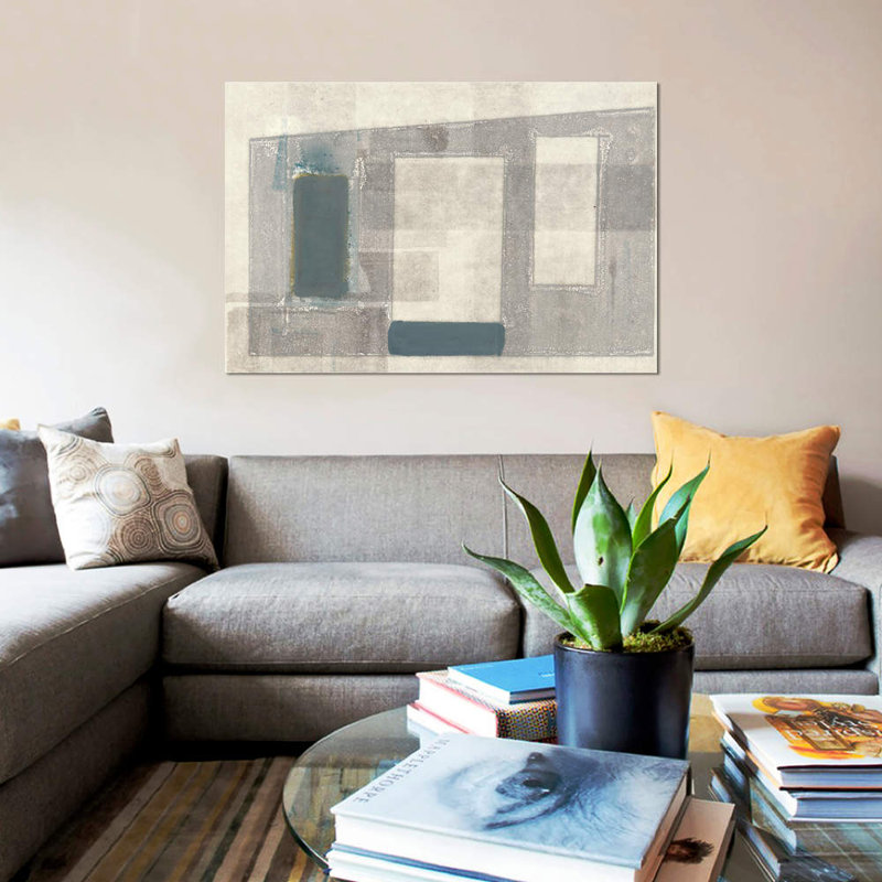 «Piazza», reproduction sur toile, H 26 po x l 40 po x P 1,5 po, Toile tendue