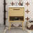 Bathroom Vanity With Sink Combo,Multi-Functional Bathroom Cabinet With Drawer