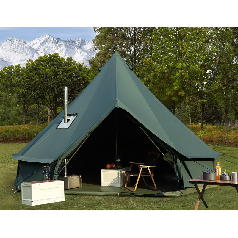 Toile de tente Kylynne, H 118,11 po x l 196,85 po x P 196,85 po, Bleu marine