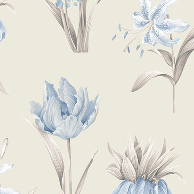Papier peint floral 32,7 pi x 20,5 po Bywell