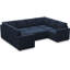 Canapé modulaire en chenille Seybert-1470483914