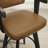 29.9" Modern Swivel Upholstered Bar Stool With Solid Wood Frame  (Set Of 2)-1638089954