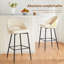 Tabouret de bar rembourré matelassé Ejvind-115236583-88133149