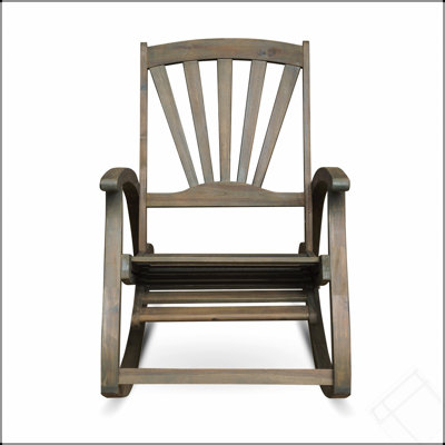 Chaise à bascule inclinable