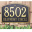 Cape Charles 2-Line Wall Address Plaque-315194988-315194984
