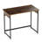 Sturdy Metal Frame Writing Desk, Compact Minimalist Computer Desk for Home Office & Bedroom-574003023-574003022