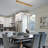  Amedeo 5 - Light 45.2 '' W Cluster Cone Textured Glass Kitchen Island Pendant ETL Certified