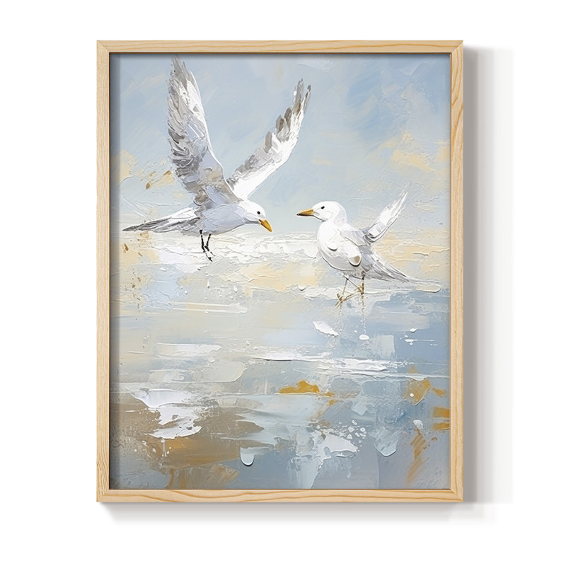 NAUTICAL Series CDLVI, reproduction encadrée - bois massif, H 11 po x l 9 po, Naturel