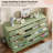  Modern Fluted 8-Drawer Dresser – Extra Large 54" Wide Chest with Deep Storage Drawers, Double Dresser TV Stand for Bedroom, Living Room, Kids Room and Home Office – Dull Grayish Green