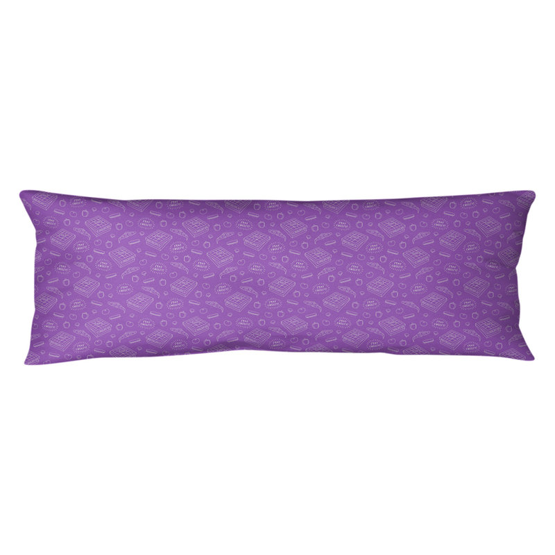 Valerton Polyester Pillow, Purple, Valerton