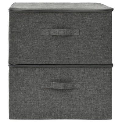Storage Boxes Fabric 43x34x23 cm