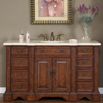 Trainor 58 Single Bathroom Vanity Set