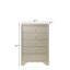 Commode moderne à cinq tiroirs, commode en bois pour chambre à coucher-445418112