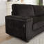 Canapé cylindrique en L 110 po Cylan-1887405049