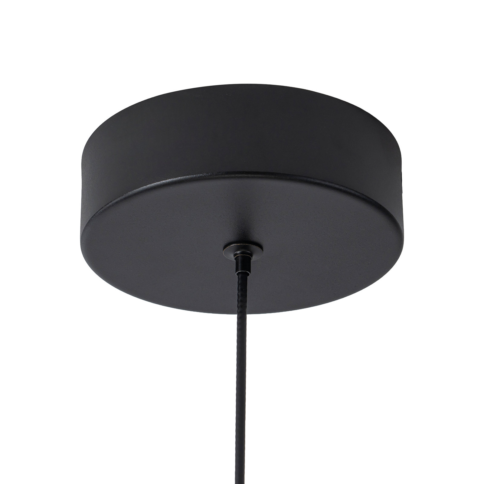 Vernet 24-in Dimmable LED Pendant, Black