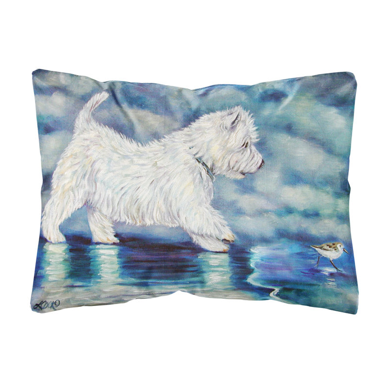  Coussin décoratif intérieur / extérieur Misty Westie