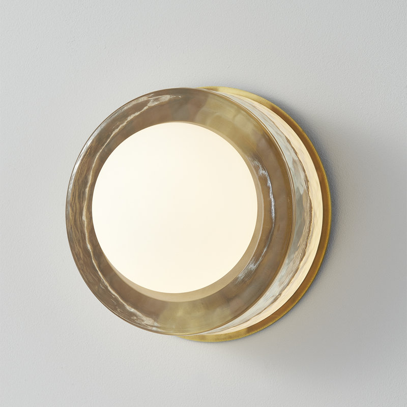 1 - Light Wallchiere, Aged Brass