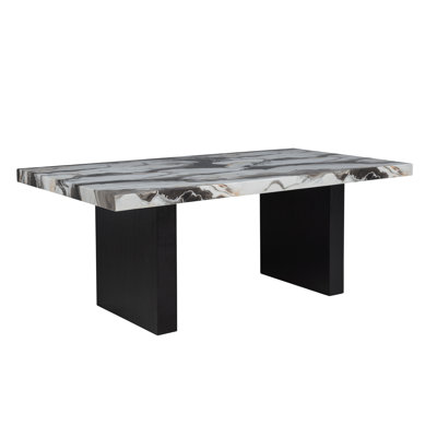 Table de salle à manger rectangulaire Emerson 