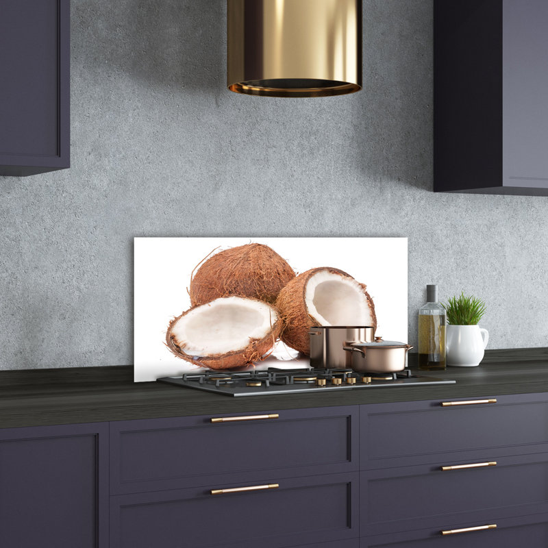Hjorring 50cm W x 100cm L Glass Peel and Stick Panel
