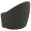 Fauteuil d'appoint pivotant vert Denali-95064423