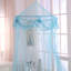 Rideau à baldaquin pour enfant avec arceau diaphane pliable Buttons and Bows-1493442919