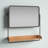 Beckett Wall Mirror with Shelves