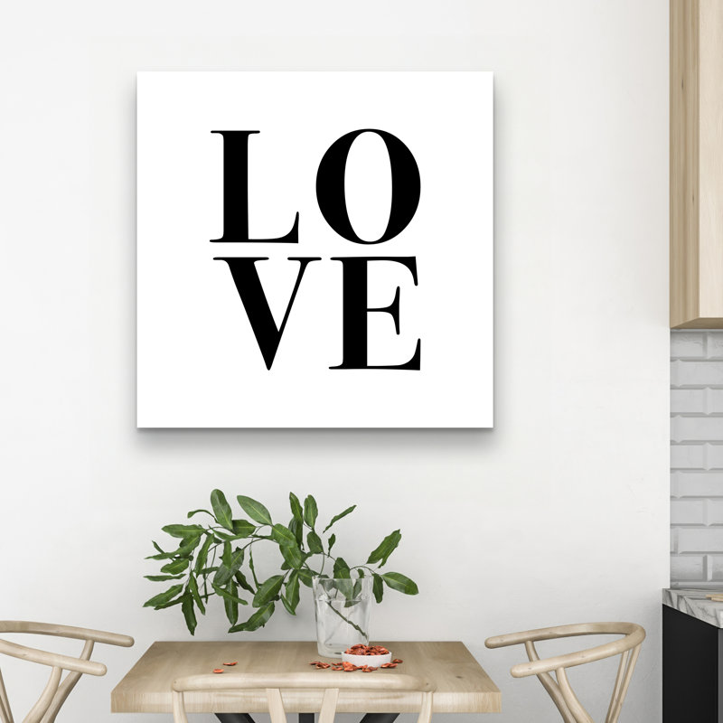 Love - 32"x32" art on canvas