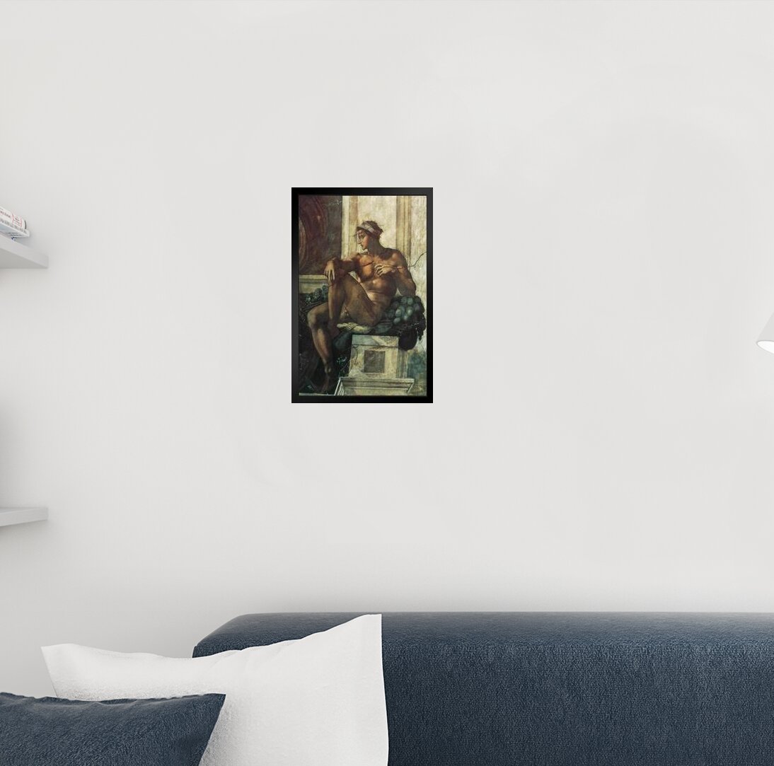 https://assets.wfcdn.com/im/75871914/compr-r85/1647/164720385/michelangelo-ignudi-from-creation-sun-moon-plants-fine-art-realism-romantic-artwork-michelangelo-prints-biblical-drawings-portrait-renaissance-painting-wall-art-black-wood-framed-art-poster-14x20-framed-on-paper-print.jpg