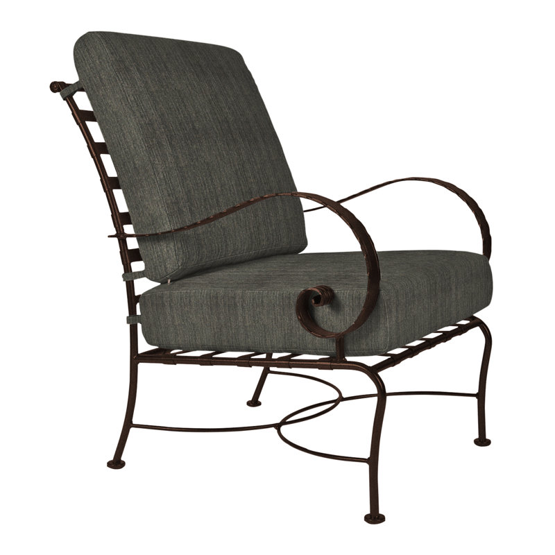 Classico Outdoor Lounge Chair, Copper Creek, Cast Lagoon