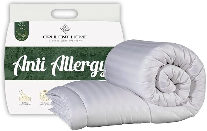 Opulent Home 10.5 Tog Anti-Allergy Duvet (Opulent Home) - White / King / 13.5 - Image 4