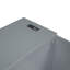 Lit de jour simple avec accoudoirs de rangement, lit gigogne et station de charge, gris-338106635