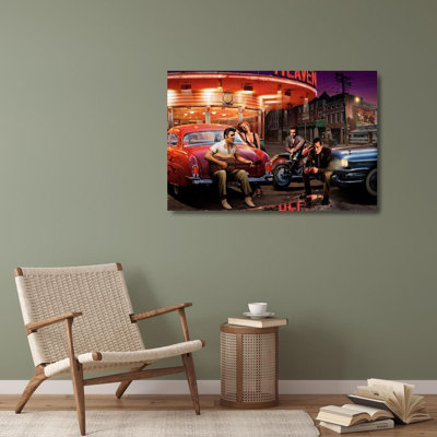 Darby Home Co Consani, Chris Gallery Wrapped Canvas Art Titled: Leg XRoads