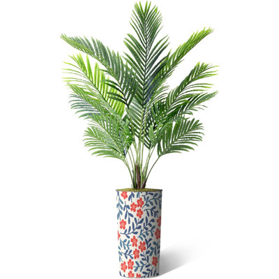 Arbre artificiel en pot, arbre de soie artificiel Areca