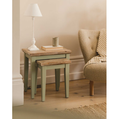 Doria Solid Wood Nesting Tables