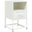 Angeliese 36cm W Steel Bedside Table-934719161