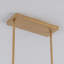 Lustre spoutnik linéaire à 18 lumières Kaynen-119603081