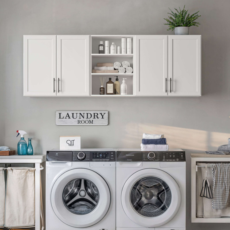 Ensemble de tablettes pour armoires de buanderie