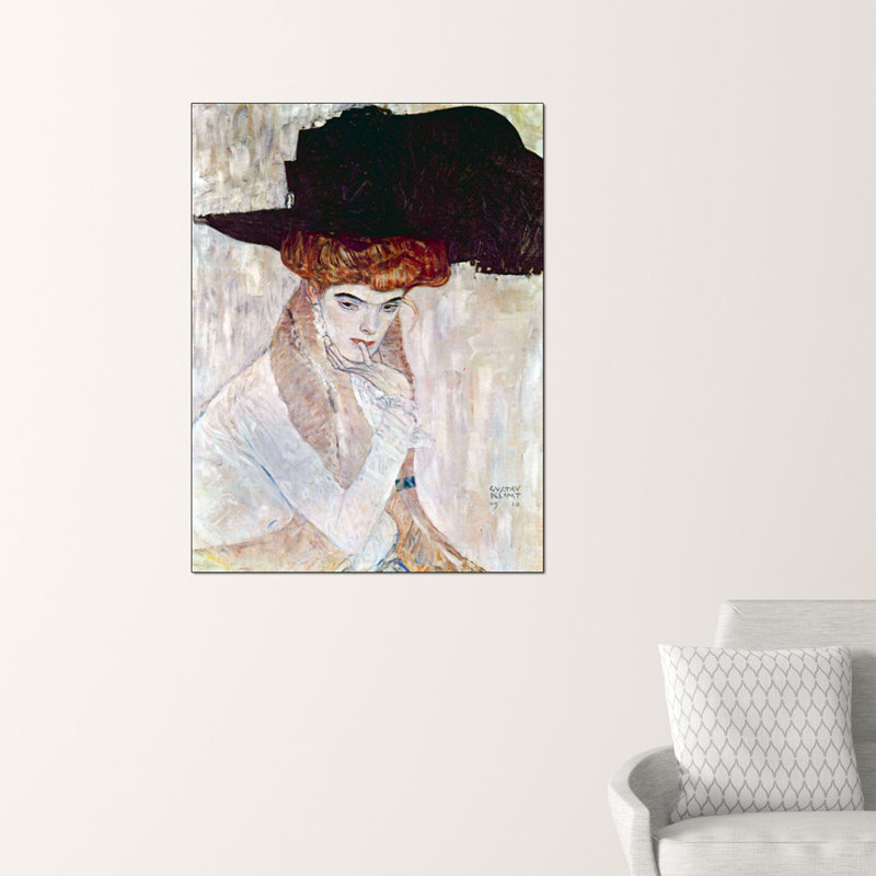 Gustav Klimt - Wrapped Canvas Painting, 80cm H x 60cm W x 1.8cm D
