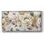 Golden White Roses - Toile tendue avec châssis encadré - Prêt à être accroché-1168423963-1168423966