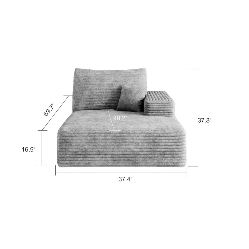 Y119-L-SLEEPER-Chameau dormeur gauche chameau