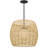 Aruba LED Pendant for Indoor/Outdoor Use, Woven Rattan, 5-CCT Selectable, Dimmable, Wet Rated-2086478799