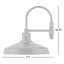 Lanterne de grange d'extérieur à une ampoule H 16,5 po Vanielle avec finition anti-décoloration Vanielle-95422294