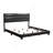 Stylish Contemporary Black Full Bed