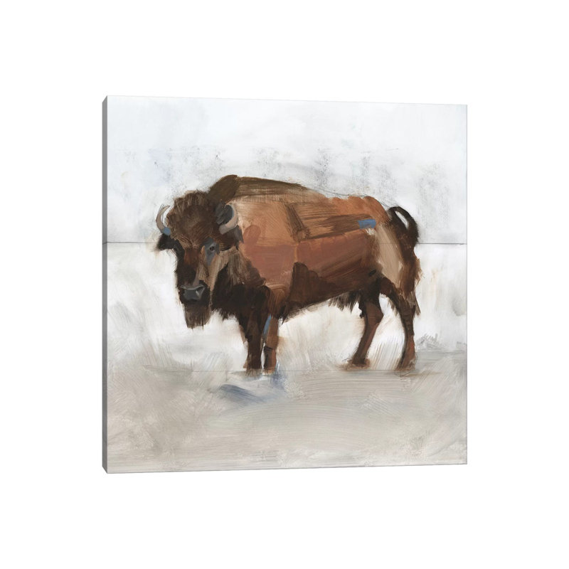 Lodge Guardian II by Jacob Green - Wrapped Canvas Painting, 66.04 cm H x 66.04 cm W