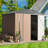 8 Ft. W x 6 Ft. D Metal Storage Shed-127327178