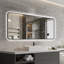 Miroir mural 48 * 24 "noir